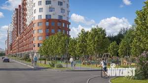 2-к квартира, строящийся дом, 58м2, 14/17 этаж